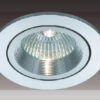 Recessed ceiling light Lux Oczko 50w – minimalist recessed ceiling light in satin and metal