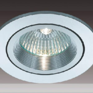 Recessed ceiling light Lux Oczko 50w – minimalist recessed ceiling light in satin and metal