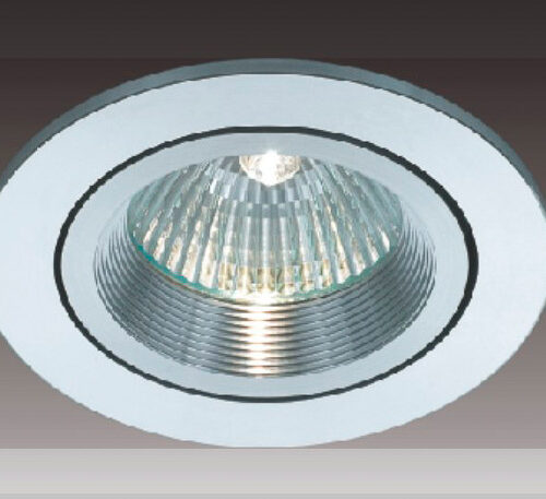 Recessed ceiling light Lux Oczko 50w – minimalist recessed ceiling light in satin and metal