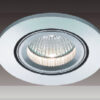 Recessed ceiling light Lux Oczko – minimalist recessed ceiling light in satin and metal