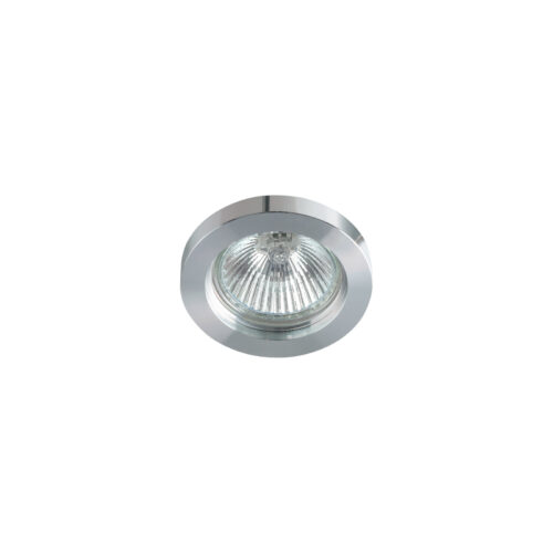 Recessed ceiling light Lux Bastel – minimalist recessed ceiling light in satin and metal