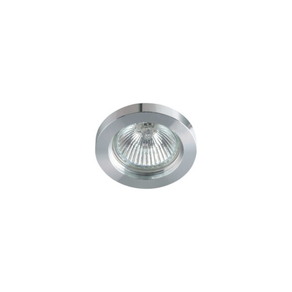 Recessed ceiling light Lux Bastel – minimalist recessed ceiling light in satin and metal