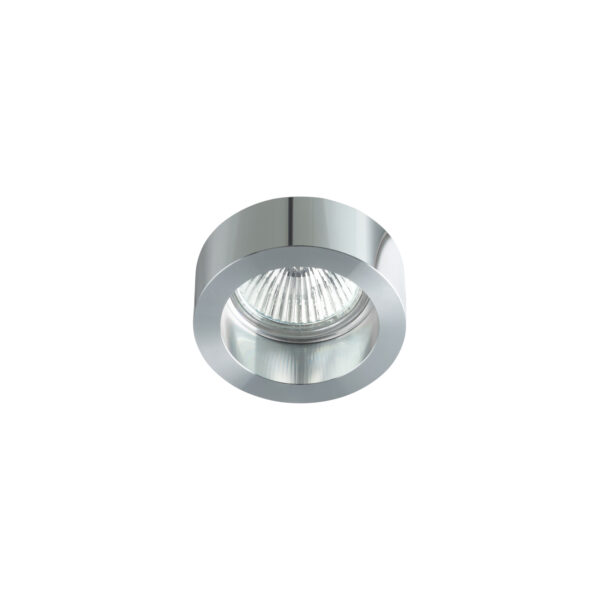 Recessed ceiling light Lux Ranti – minimalist recessed ceiling light in satin and metal