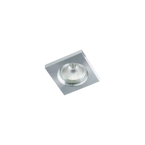 Recessed ceiling light Lux Brenda – minimalist recessed ceiling light in satin and metal