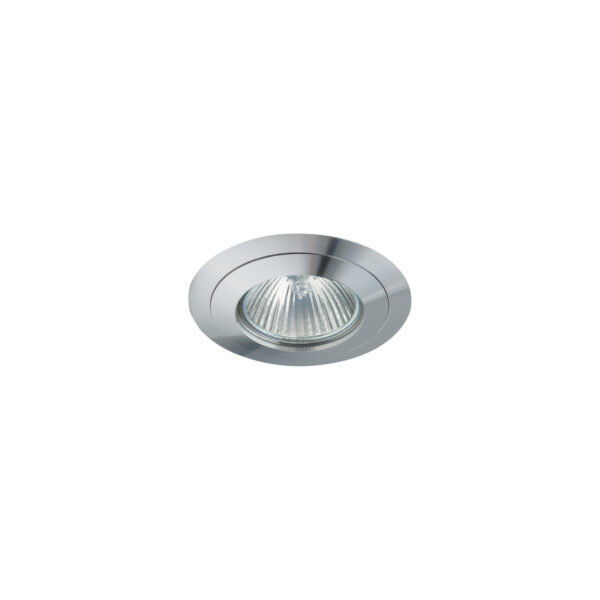 Recessed ceiling light Lux Mantra – minimalist recessed ceiling light in satin and metal