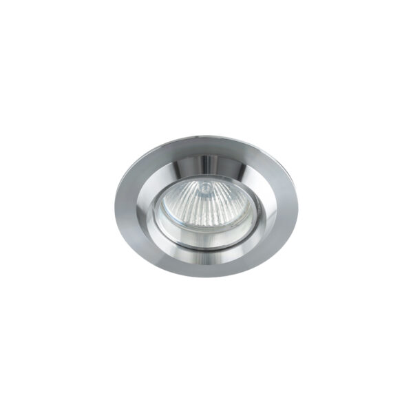 Recessed ceiling light Lux Dolero – minimalist recessed ceiling light in satin and metal