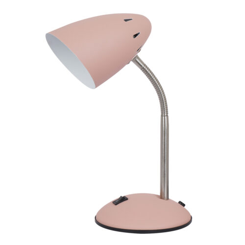 Table lamp Lux Cosmic – table lamps in pink satin and metal