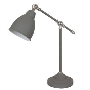 Table lamp Lux Sonny – table lamps in grey sandblasted