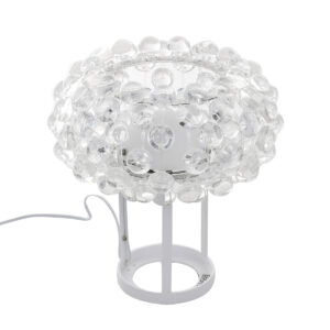Table lamp Lux Lorna – table lamps in white and steel