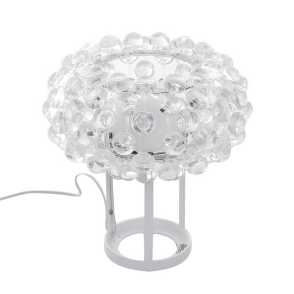 Table lamp Lux Lorna – table lamps in white and steel