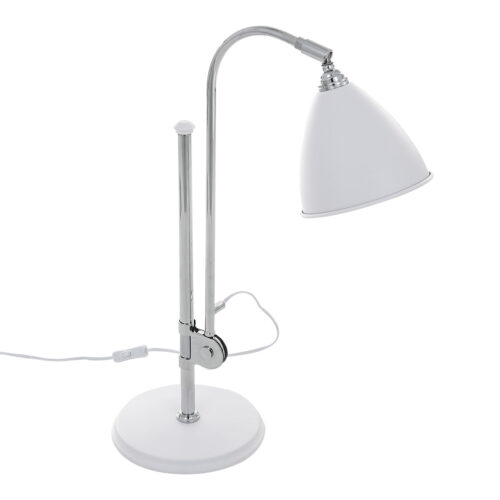 Table lamp Lux Evato – table lamps in white and steel