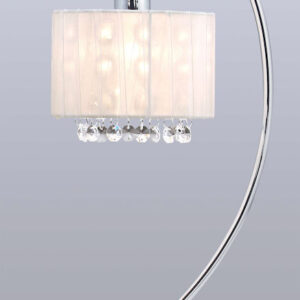 Table lamp Lux Span – table lamps in chrome and metal