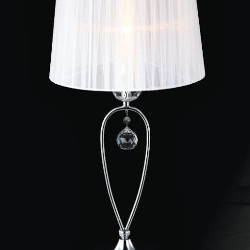 Table lamp Lux Vivien – table lamps in white and metal