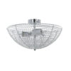 Flush mount ceiling light Lux Formo – flush mount ceiling lights in chrome and steel