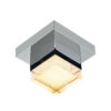 Flush mount ceiling light Lux Seth – flush mount ceiling lights in chrome and acrylic