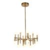 Pendant lamp Lux Giovanna 65w – modern pendant lamp in bronze and steel
