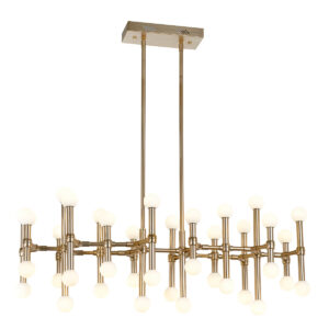 Pendant lamp Lux Giovanna – modern pendant lamp in bronze and steel