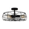 Pendant lamp Lux Rayo – modern pendant lamp in black and steel