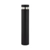 Outdoor floor light Lux Marcon 70 3K / 4K – outdoor floor lights in sandblasted black and aluminum