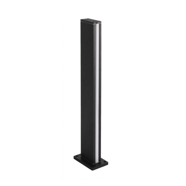Outdoor floor light Lux Grado 3K / 4K 12w – outdoor floor lights in sandblasted black and aluminum