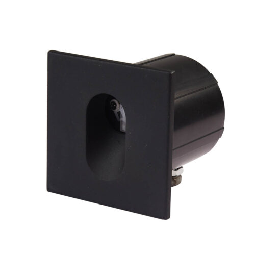 Garden recessed light Lux Rovato 3K / 4K – garden recessed lights in sandblasted black and aluminum