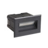 Garden recessed light Lux Erba 0332 3K / 4K – garden recessed lights in sandblasted black and aluminum