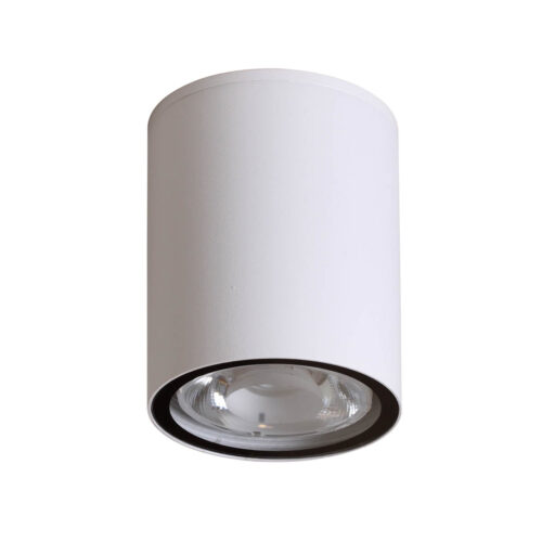 Garden surface-mounted light Lux Fano 2006 3K / 4K – garden surface-mounted lights in sandy white and aluminum