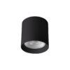 Garden surface-mounted light Lux Cervia 2007 3K / 4K – garden surface-mounted lights in sandblasted black and aluminum
