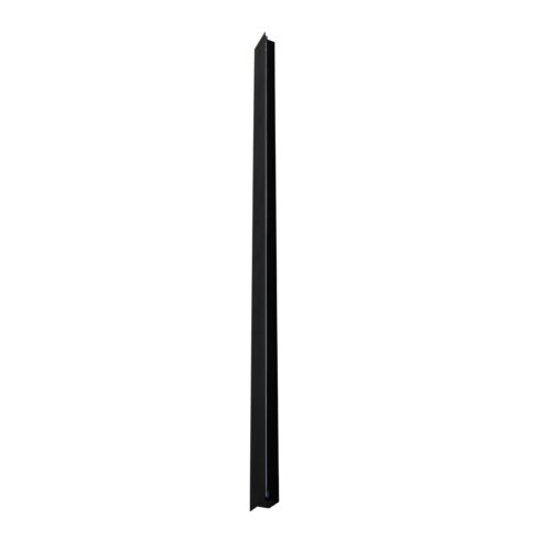 Outdoor wall light Lux Mutti – outdoor wall lights in sandblasted black and aluminum