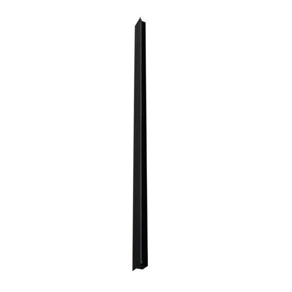 Outdoor wall light Lux Mutti – outdoor wall lights in sandblasted black and aluminum