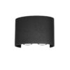 Outdoor wall light Lux Ortelo – outdoor wall lights in sandblasted black and aluminum