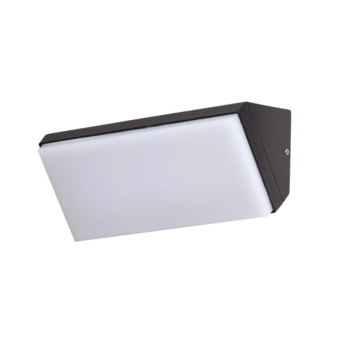 Outdoor wall light Lux Nave 3K / 4K – outdoor wall lights in sandblasted black and aluminum