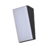 Outdoor wall light Lux Fama 7061 3K / 4K – outdoor wall lights in sandblasted black and aluminum