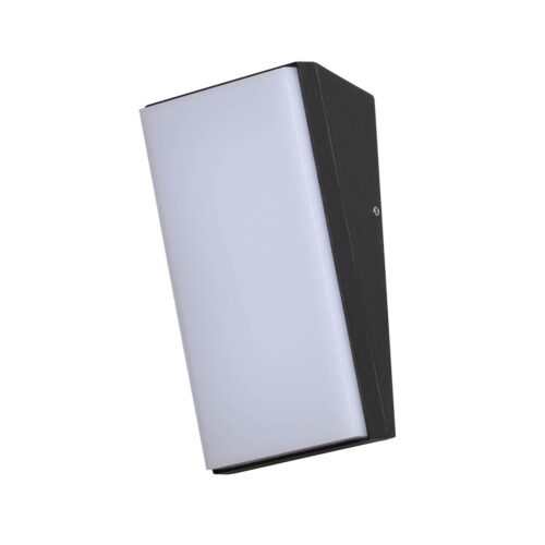 Outdoor wall light Lux Fama 7061 3K / 4K – outdoor wall lights in sandblasted black and aluminum