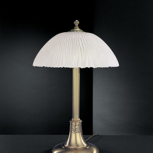 Table lamp Lux 5650 60w – table lamps in brass and glass