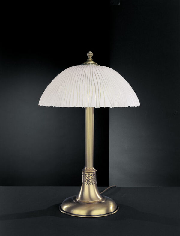 Table lamp Lux 5650 60w – table lamps in brass and glass