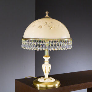 Table lamp Lux 6806 – table lamps in brass and glass