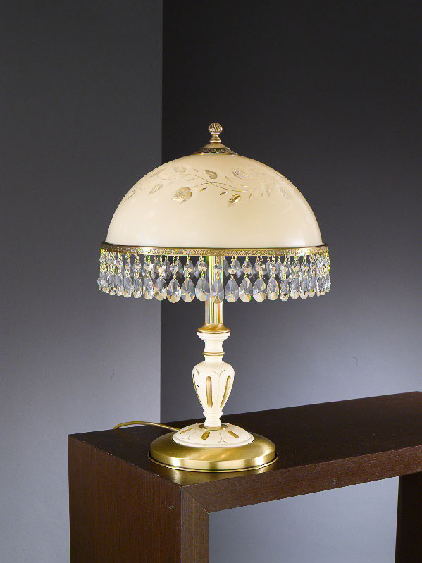 Table lamp Lux 6806 – table lamps in brass and glass