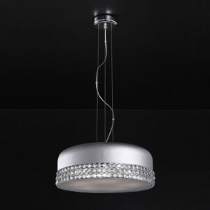 Pendant lamp Lux Carina – modern pendant lamp in white and metal