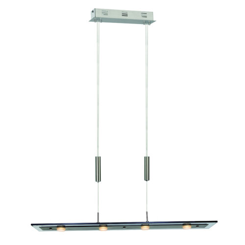 Pendant lamp Lux Savio – modern pendant lamp in black chrome and metal alloy