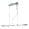 Pendant lamp Lux Bill – modern pendant lamp in chrome and metal