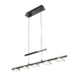 Pendant lamp Lux Winston – modern pendant lamp in chrome