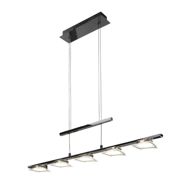 Pendant lamp Lux Winston – modern pendant lamp in chrome