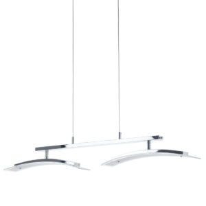Pendant lamp Lux Adele – modern pendant lamp in chrome and metal alloy