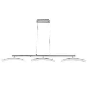 Pendant lamp Lux Adele 8w – modern pendant lamp in chrome and metal alloy