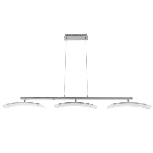 Pendant lamp Lux Adele 8w – modern pendant lamp in chrome and metal alloy