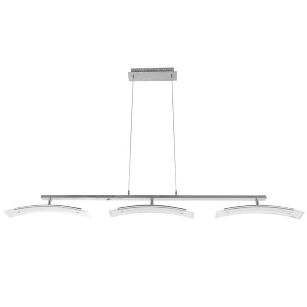 Pendant lamp Lux Adele 8w – modern pendant lamp in chrome and metal alloy