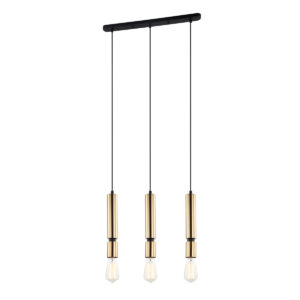 Pendant lamp Lux Torla 40w – modern pendant lamp in black and steel