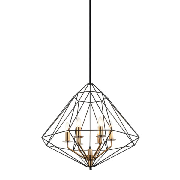 Pendant lamp Lux Maresmo 40w – modern pendant lamp in black