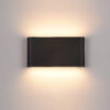 Outdoor wall light Lux Romano 12w – outdoor wall lights in black and aluminum